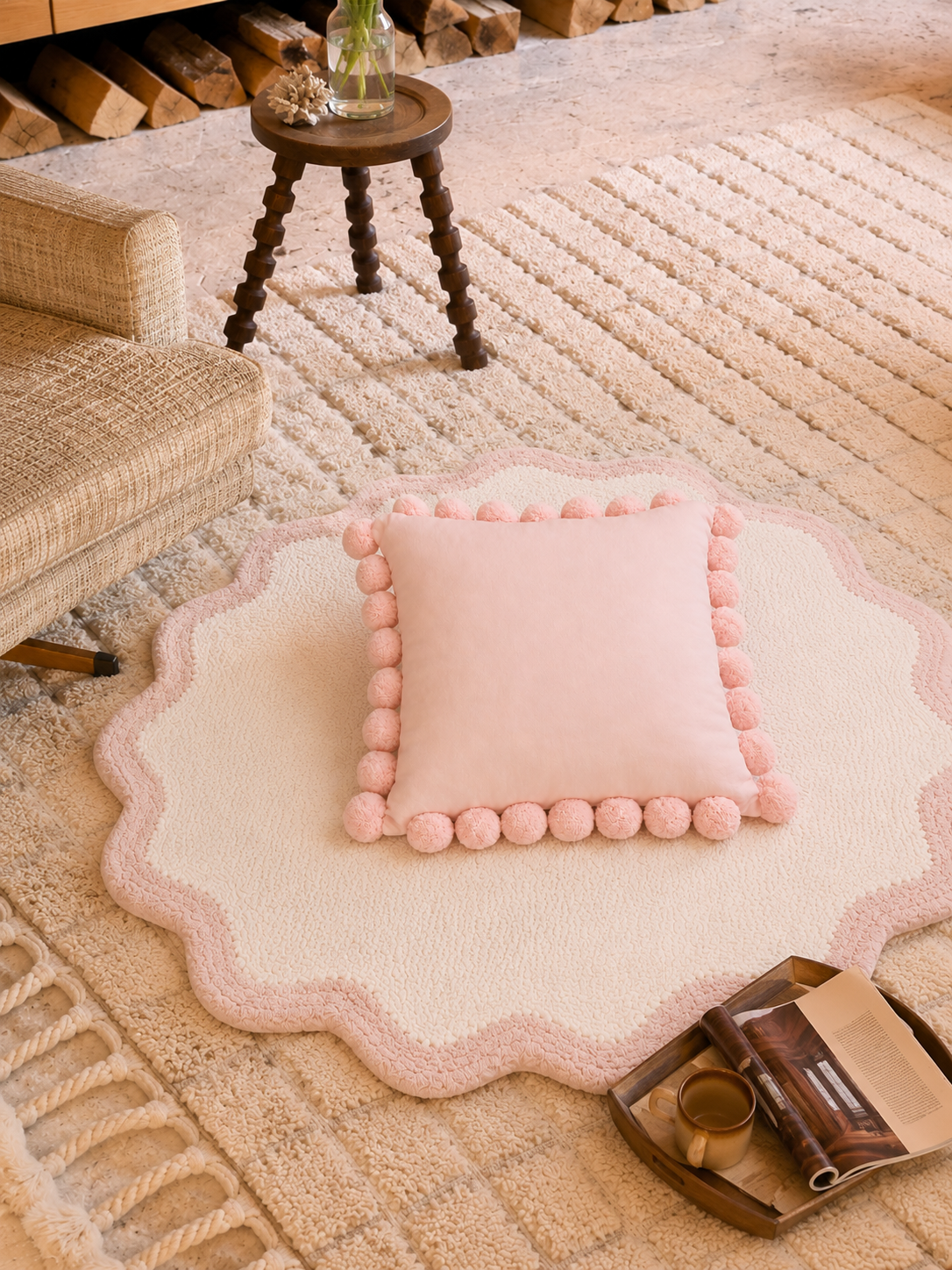 Bhoomi Mat and Roohani Cushion