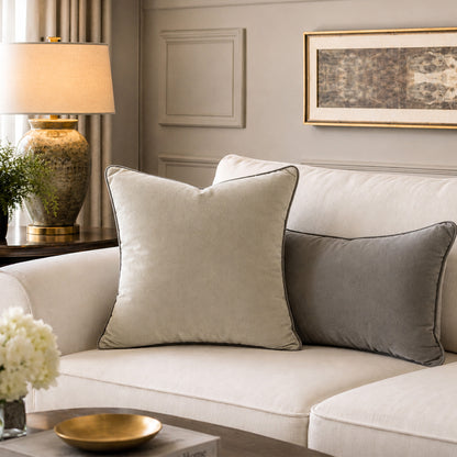 Kutumb Cotton Velvet Cushion Cover