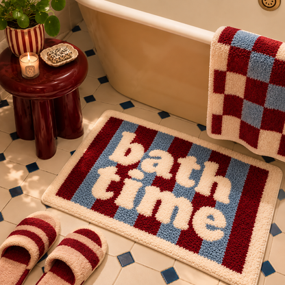 Bath Time Floor Bath Mat