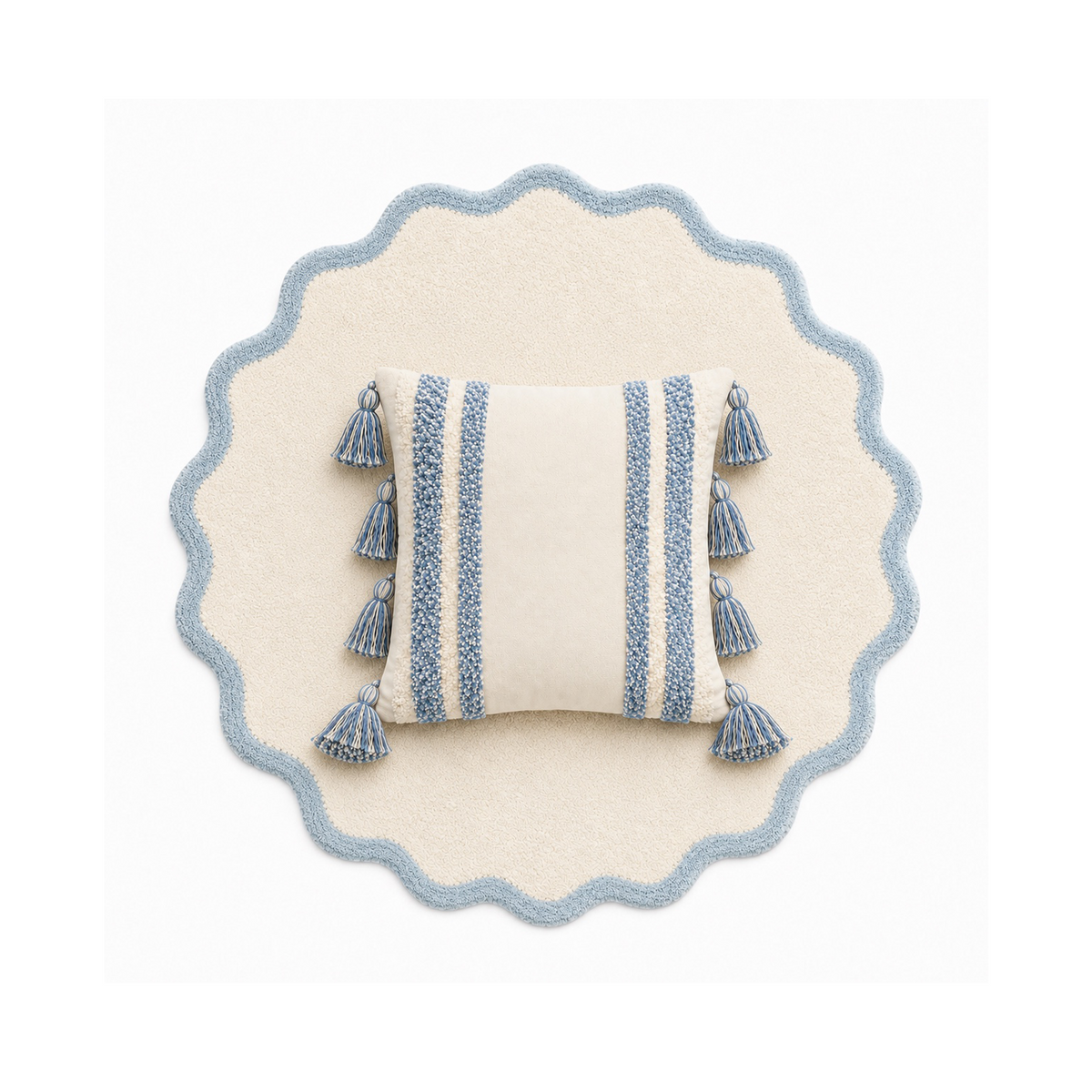 Bhoomi Mat and Megha Cloud Cushion Cover