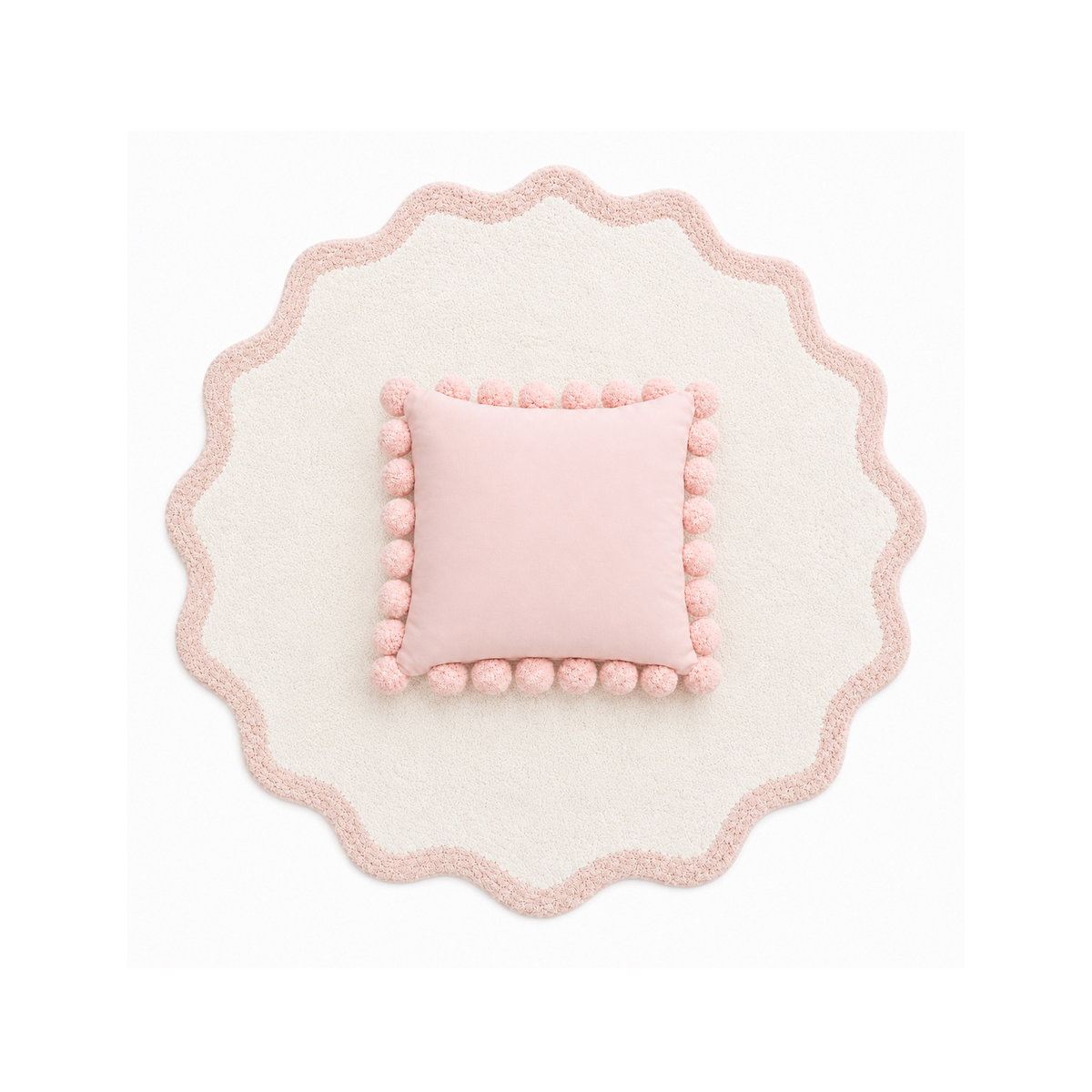 Bhoomi Mat and Roohani Cushion Cover