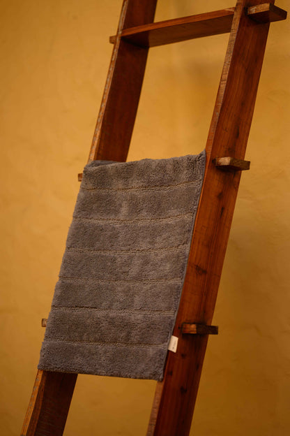 |Bunai cotton floor mat Charcoal -Of Earth