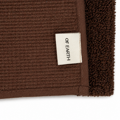 |Bunai cotton floor mat Walnut -Of Earth