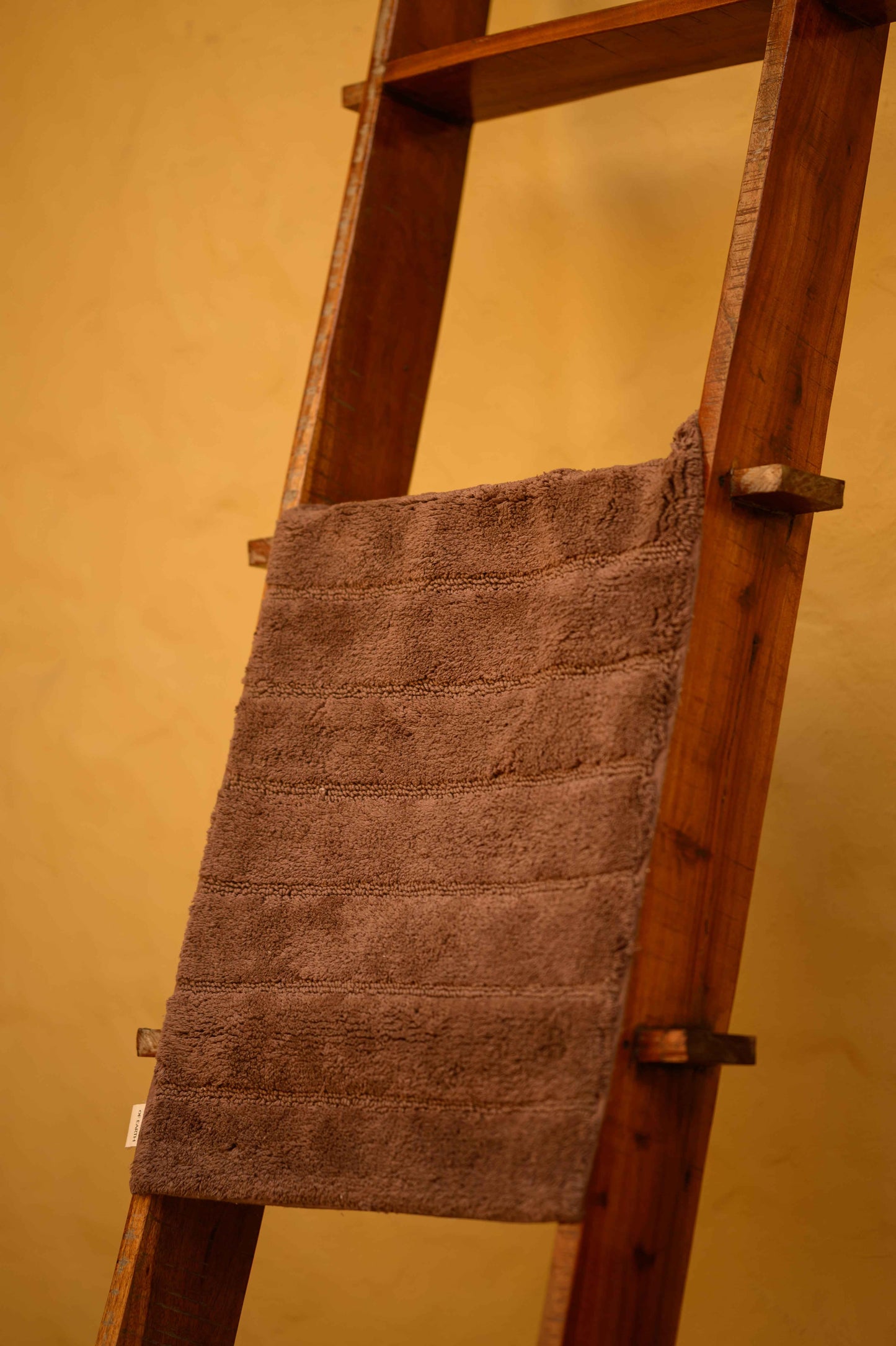 |Bunai cotton floor mat Walnut -Of Earth
