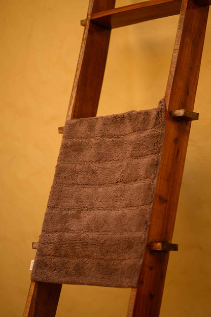 |Bunai cotton floor mat Walnut -Of Earth