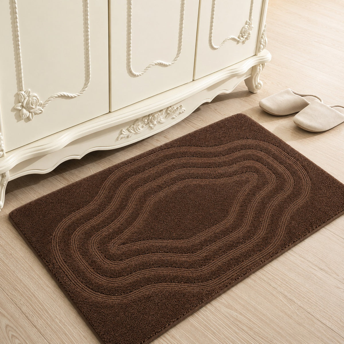 |Chamba Mat in Walnut color by Of Earth