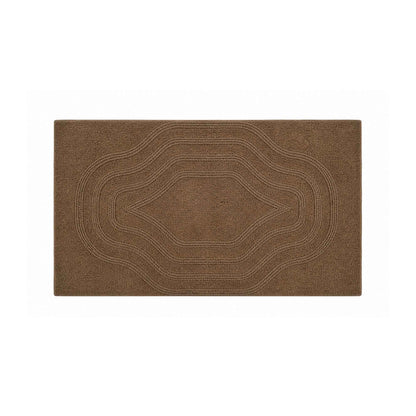 |Chamba reversible cotton floor mat in Tan-Of Earth