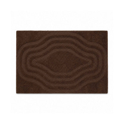 |Chamba reversible cotton floor mat in Walnut-Of Earth