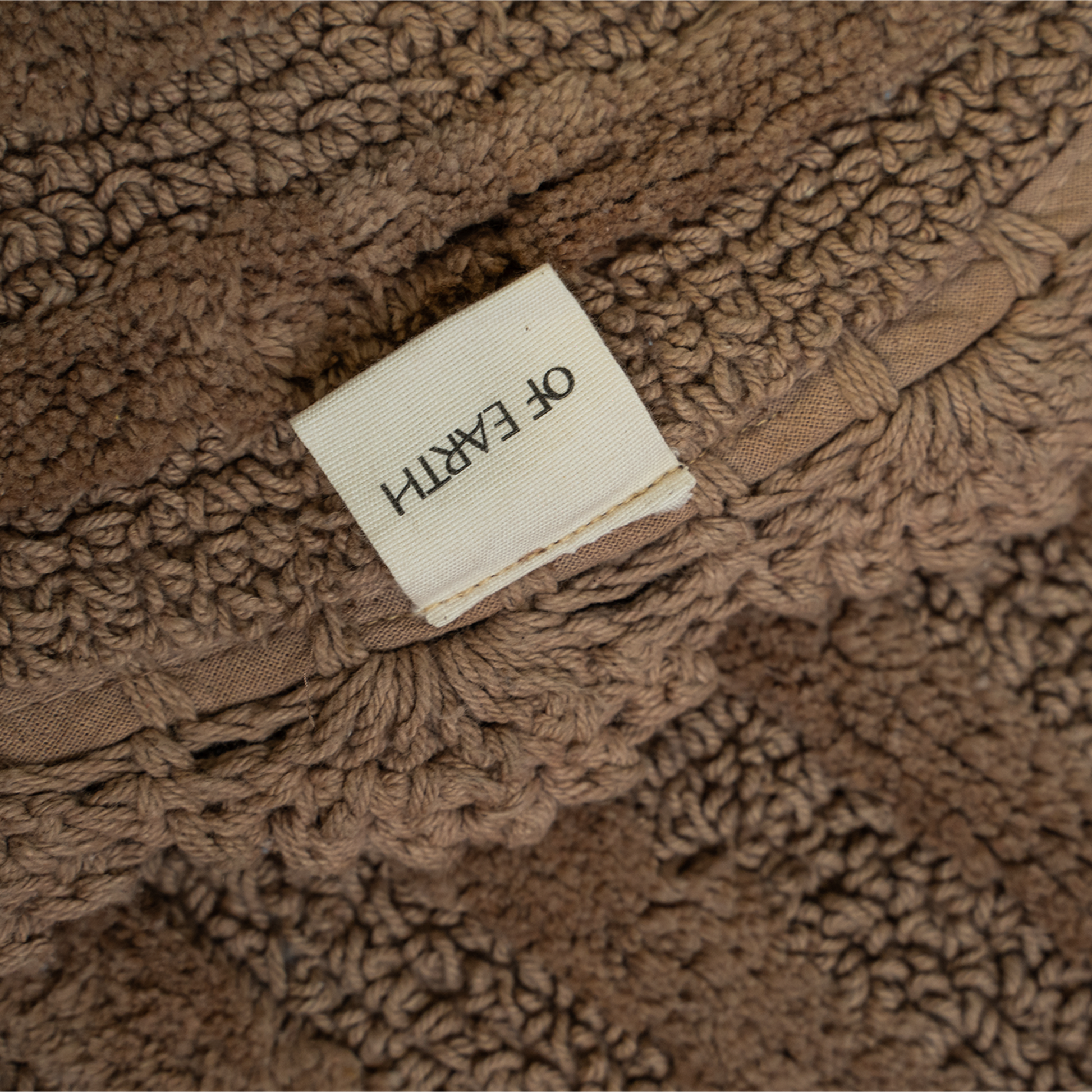 |Chaukhat Floor Mat in Tan by Of Earth