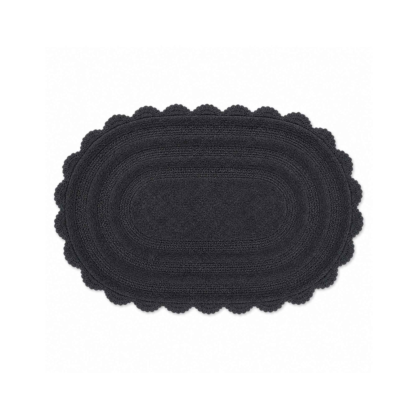 |Chaukhat Floor Mat in Charcoal by Of Earth