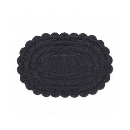 |Chaukhat Floor Mat in Charcoal by Of Earth