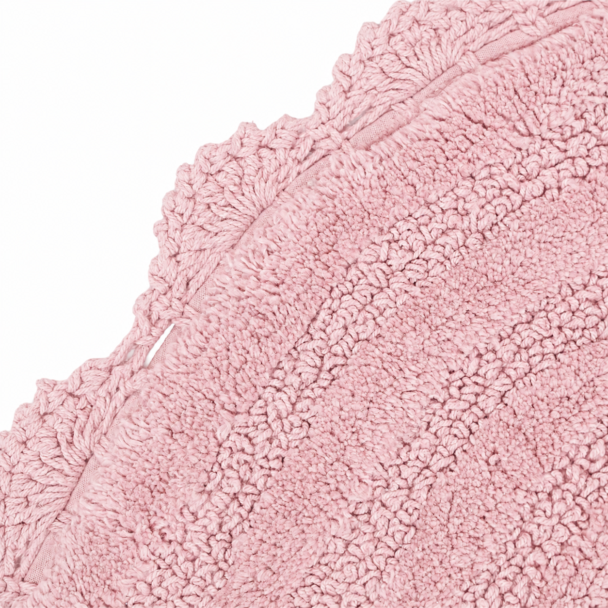 |Chaukhat Floor Mat in Pink by Of Earth