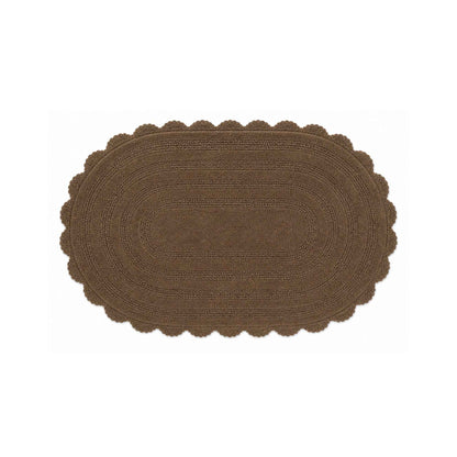 |Chaukhat Floor Mat in Tan by Of Earth