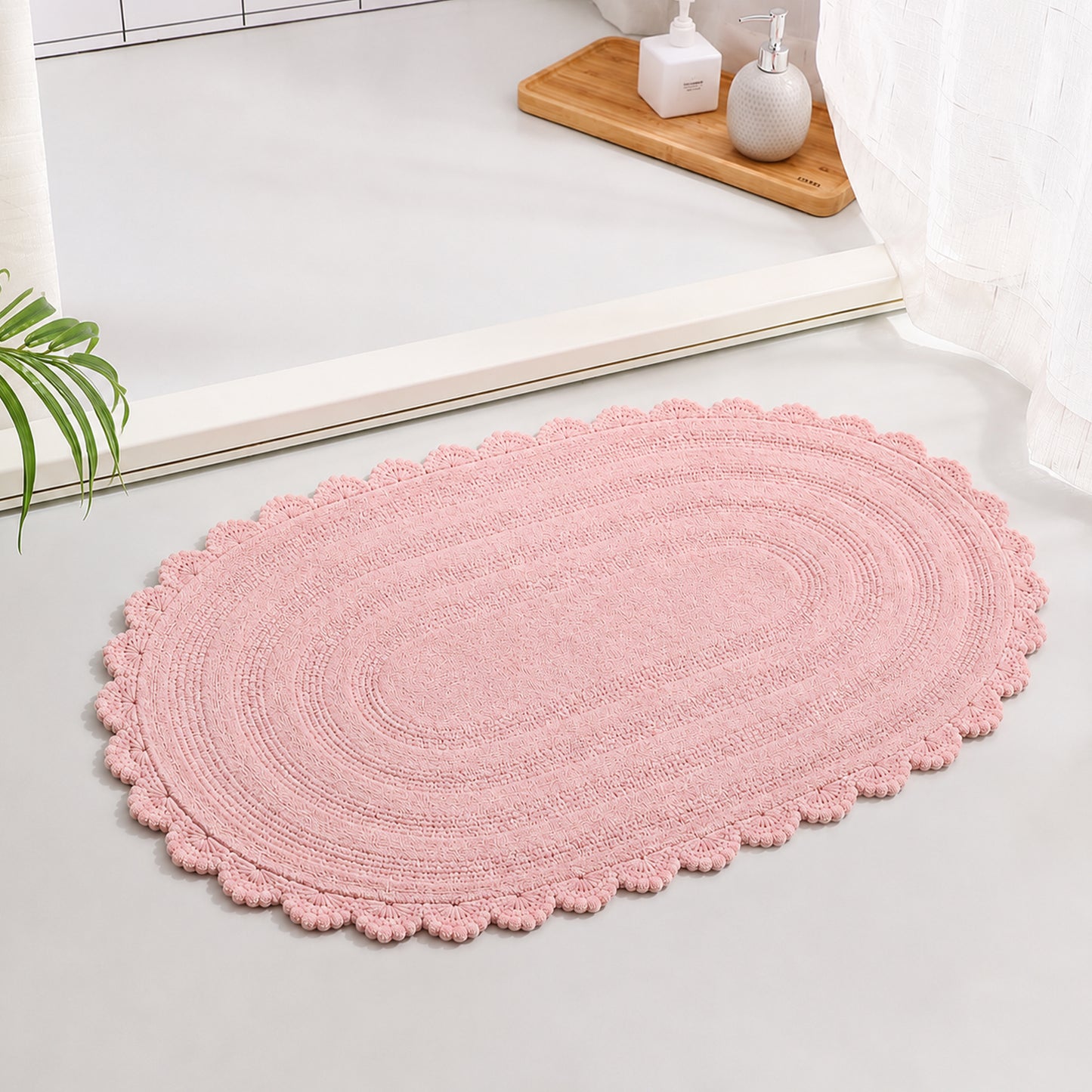 |Chaukhat Mat in Pink