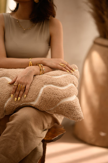 Leher Cotton Cushion