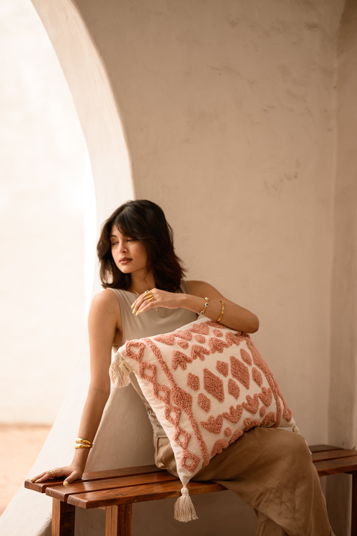 Hridya Cotton Cushion