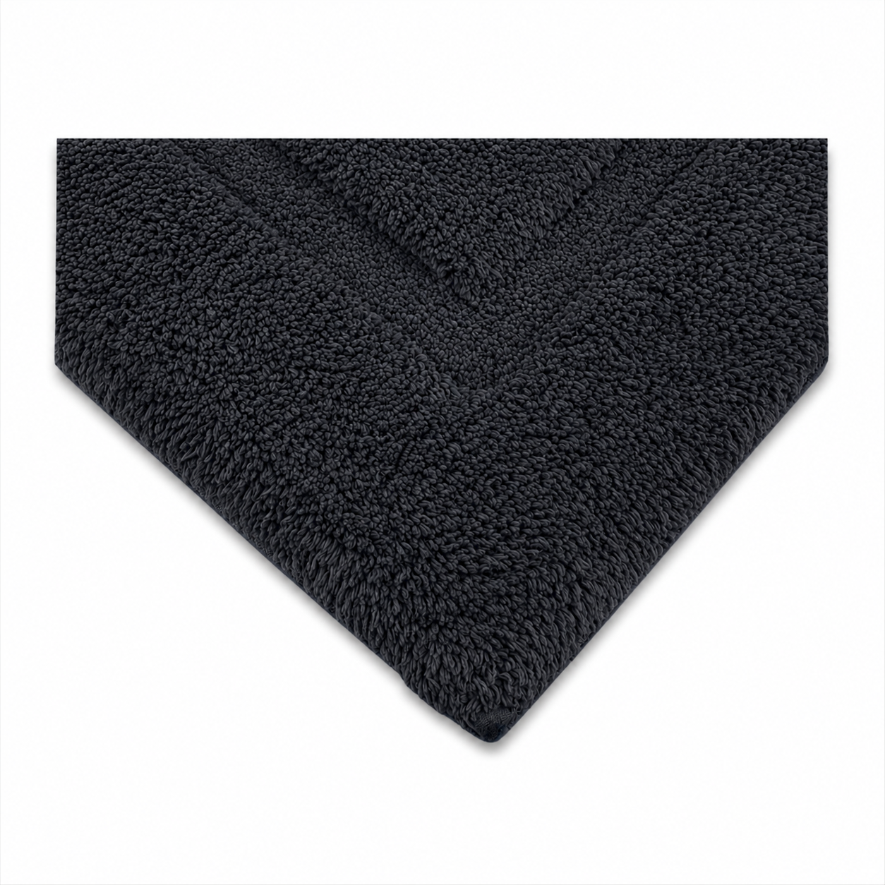 |Dastkaar Floor Mat in Charcoal by Of Earth