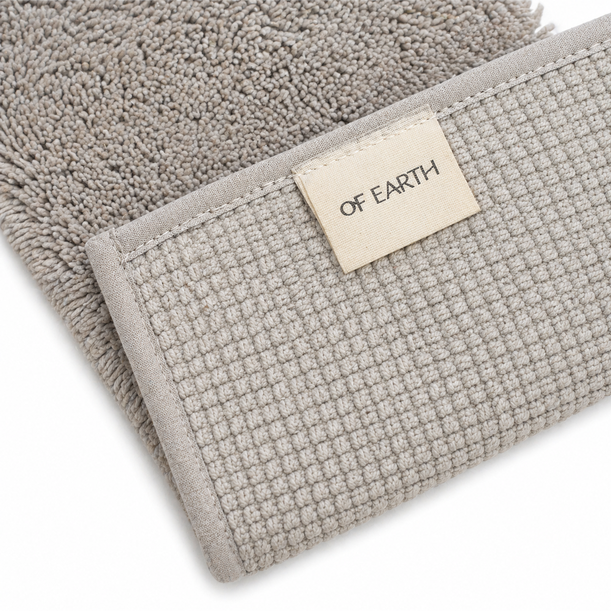 |Dastkaar Floor Mat in Grey by Of Earth