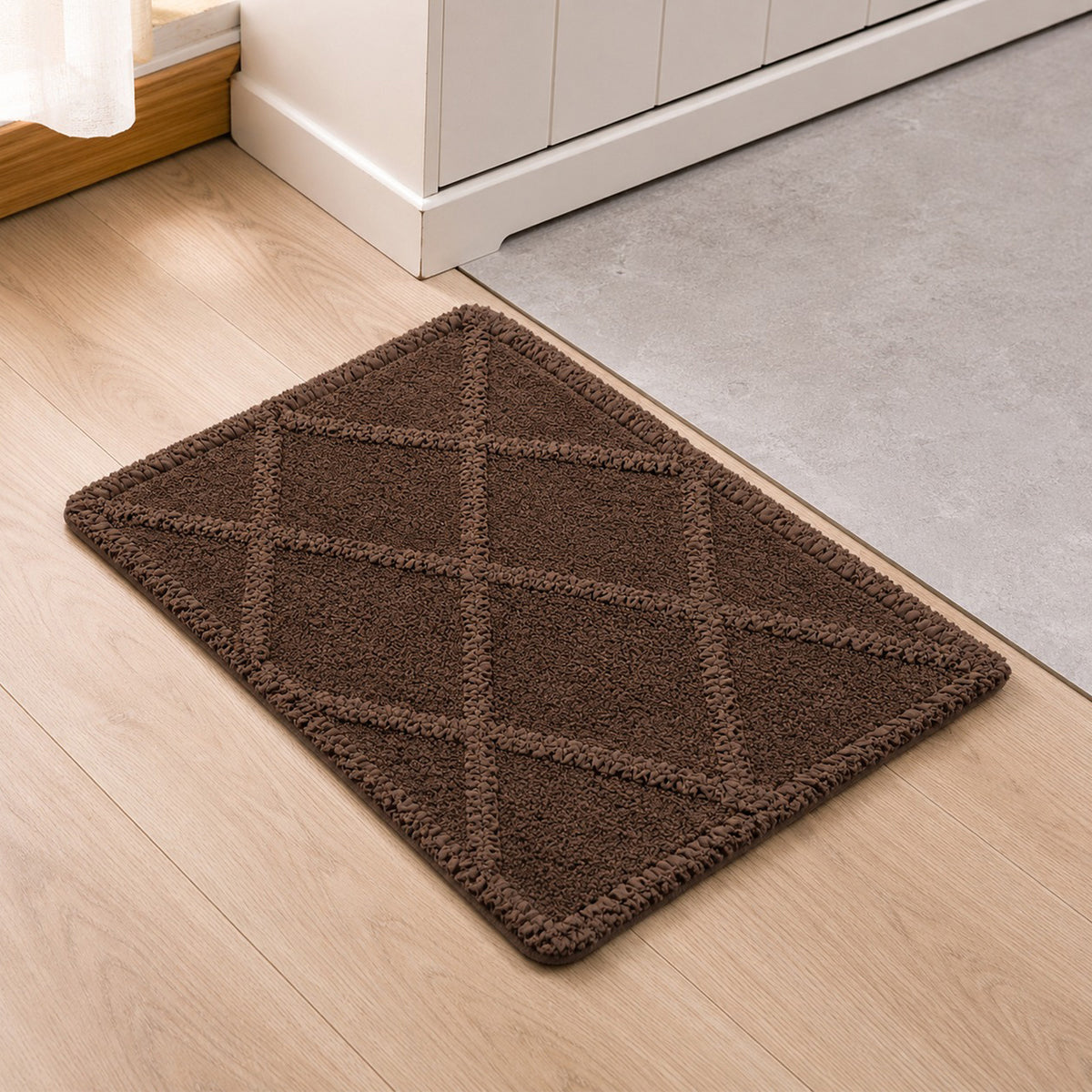 |Dehri Floor Mat in Walnut Colour by Of Earth