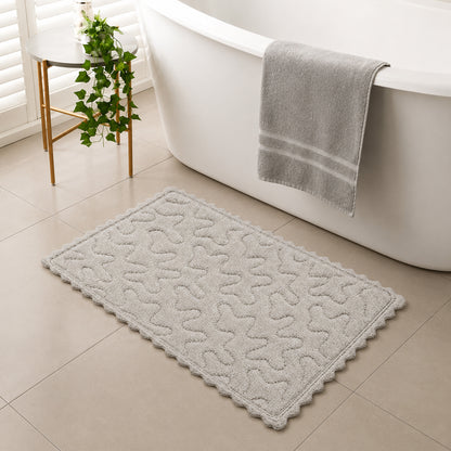 |Dwaar Floor Mat in Grey  Colour by Of Earth