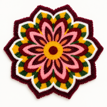 Rangoli Floor Mat