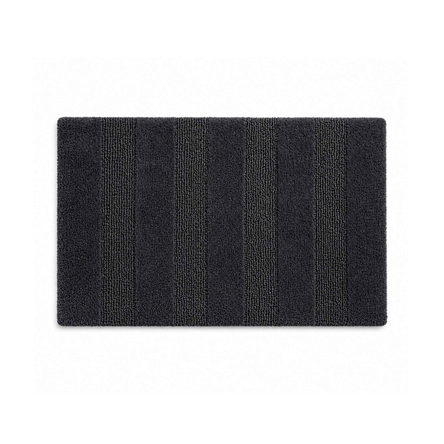 |Grih reversible cotton floor mat in Charcoal-Of Earth