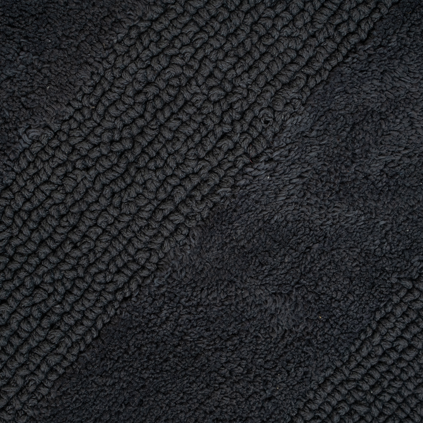|Grih reversible cotton floor mat in Charcoal-Of Earth