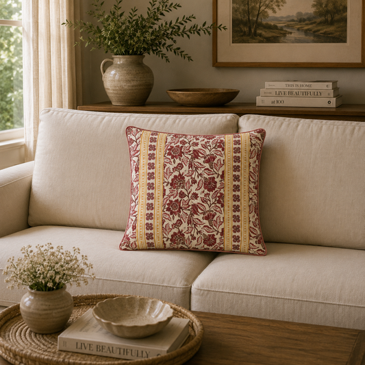 Gulbahar Cotton Cushion Cover