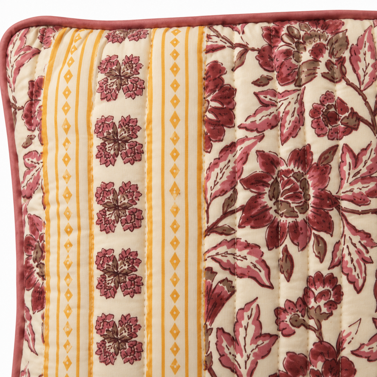 Gulbahar Cotton Cushion by Of Earth