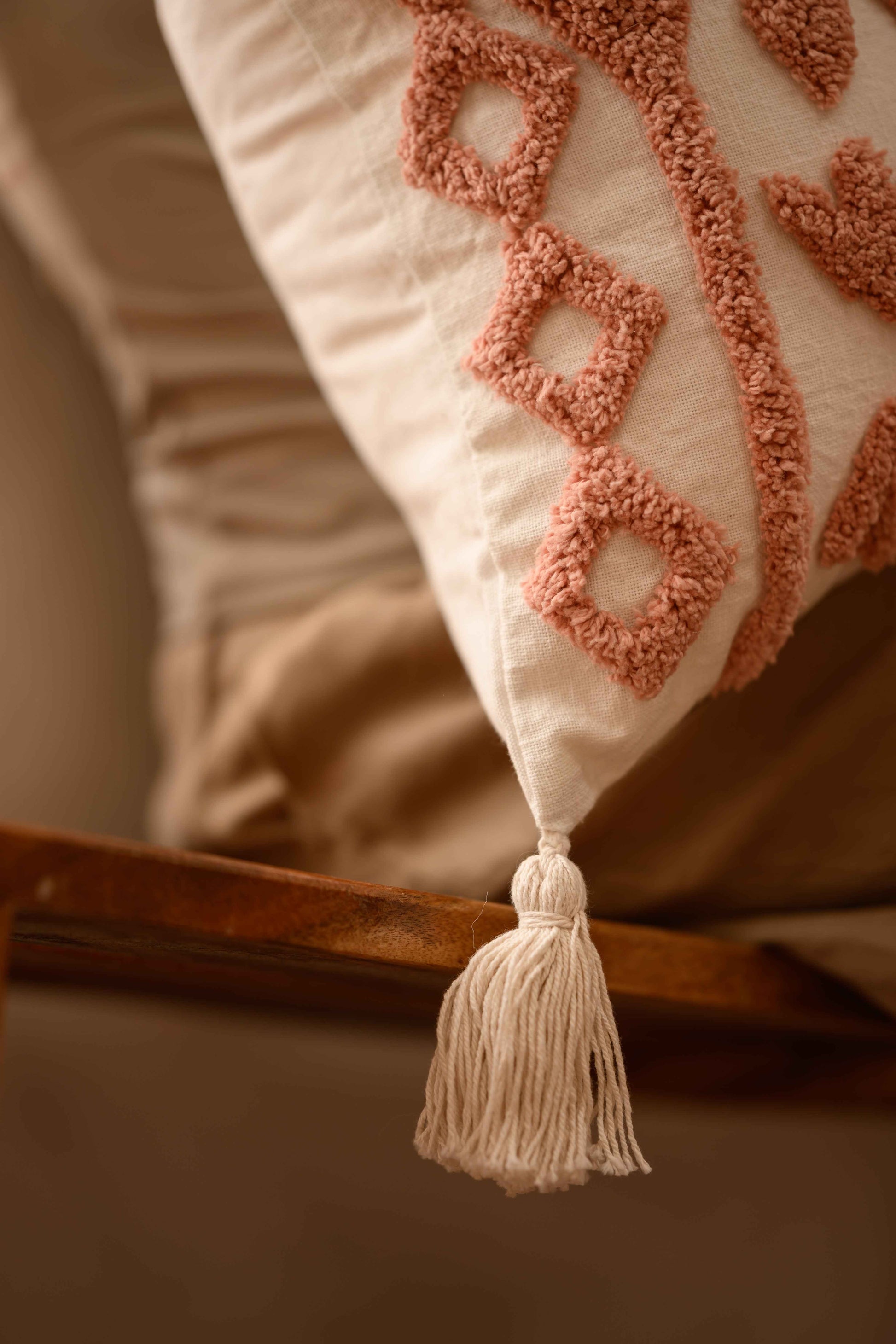 Hridya Cotton Cushion by Of Earth