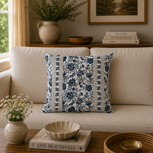Kasturi Cotton Cushion Cover