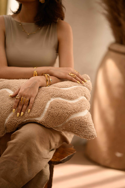 Leheri Cotton Cushion by Of Earth