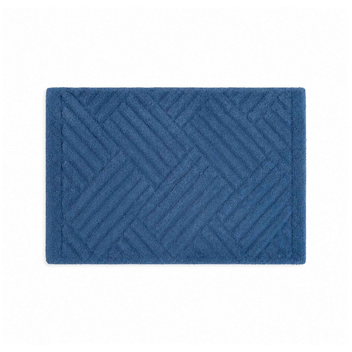 |Maati cotton floor mat Blue-Of Earth