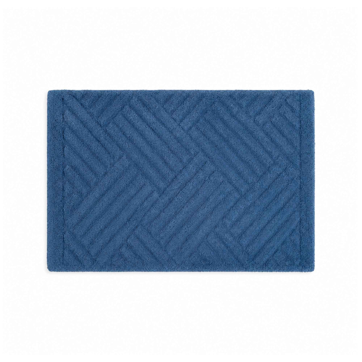 |Maati cotton floor mat Blue-Of Earth