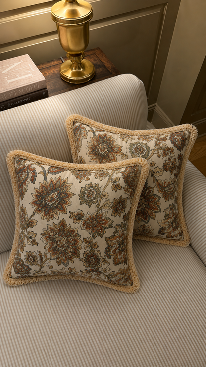Mahroo Cotton Cushion by Of Earth