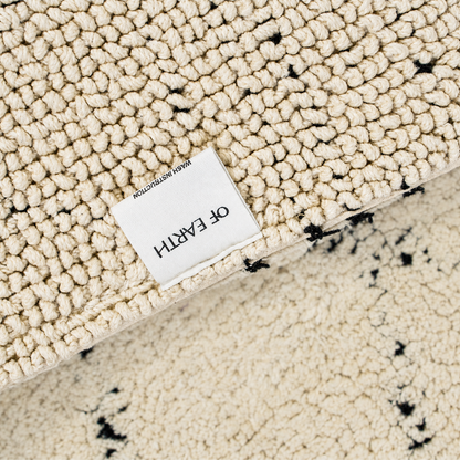 |Manali Reversible cotton floor mat -Of Earth