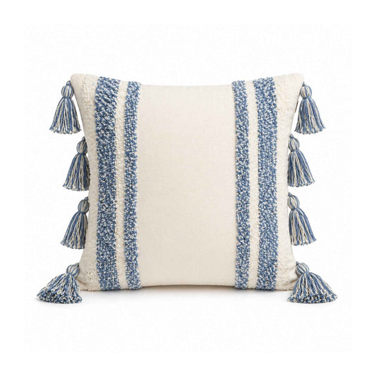 Megha Cloud Cotton Cushion by Of Earth