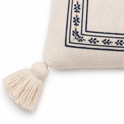 Nargis Cotton Cushion by Of Earth