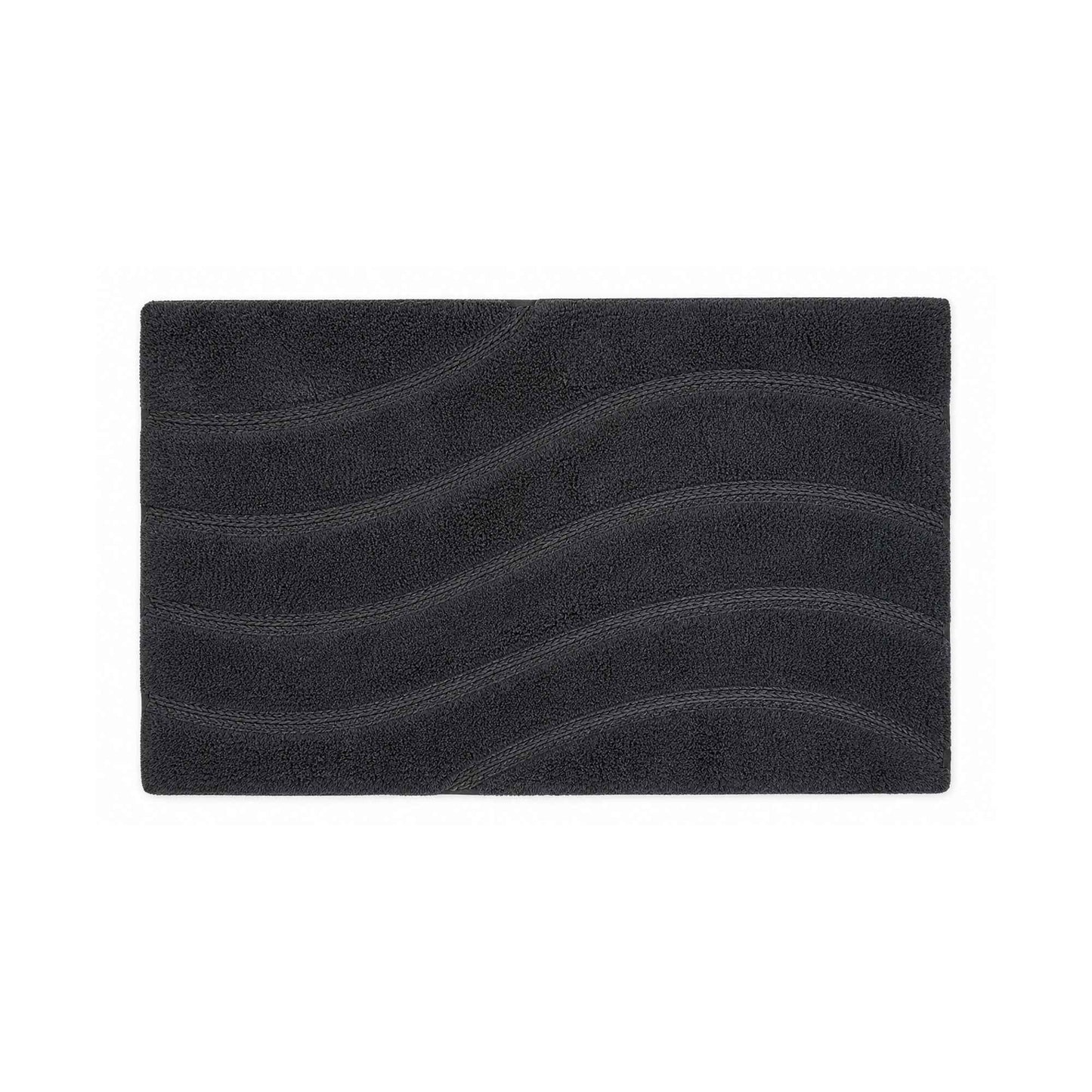 |Oorja cotton floor mat in Charcoal-Of Earth