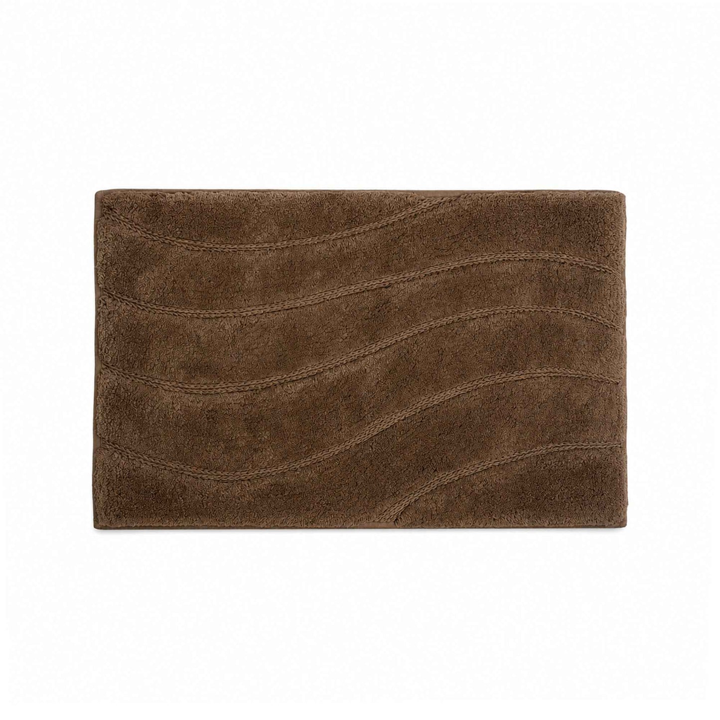 |Oorja cotton floor mat in Tan-Of Earth