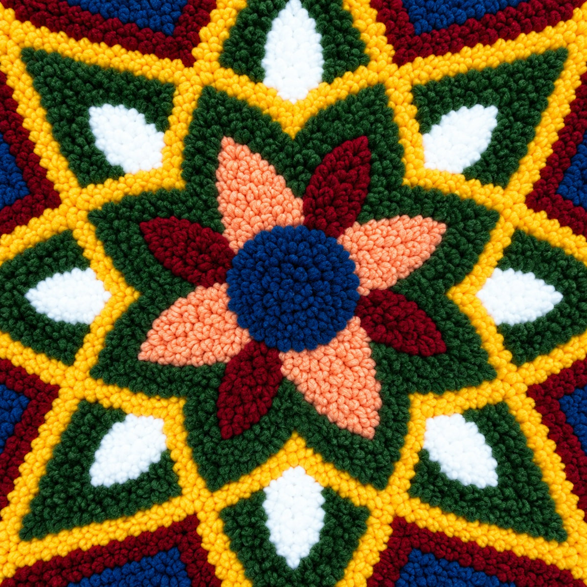 Phoolwari Floor Mat