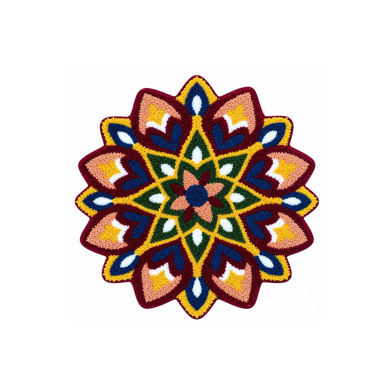 Phoolwari Floor Mat