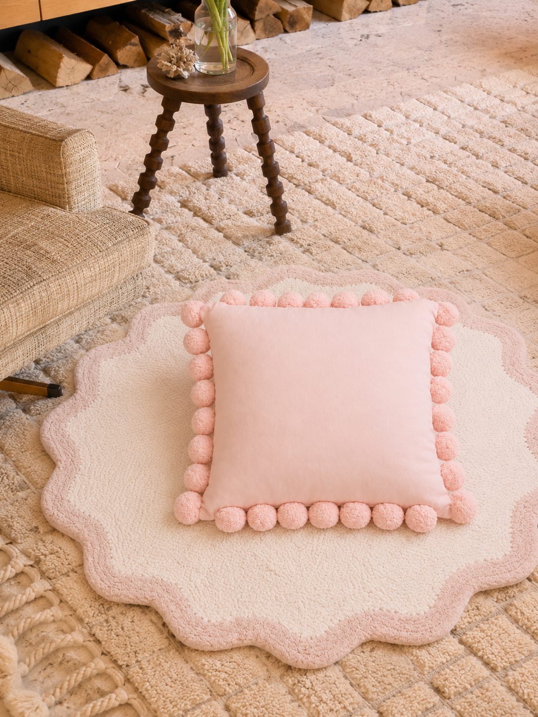 Bhoomi Mat and Roohani Cushion