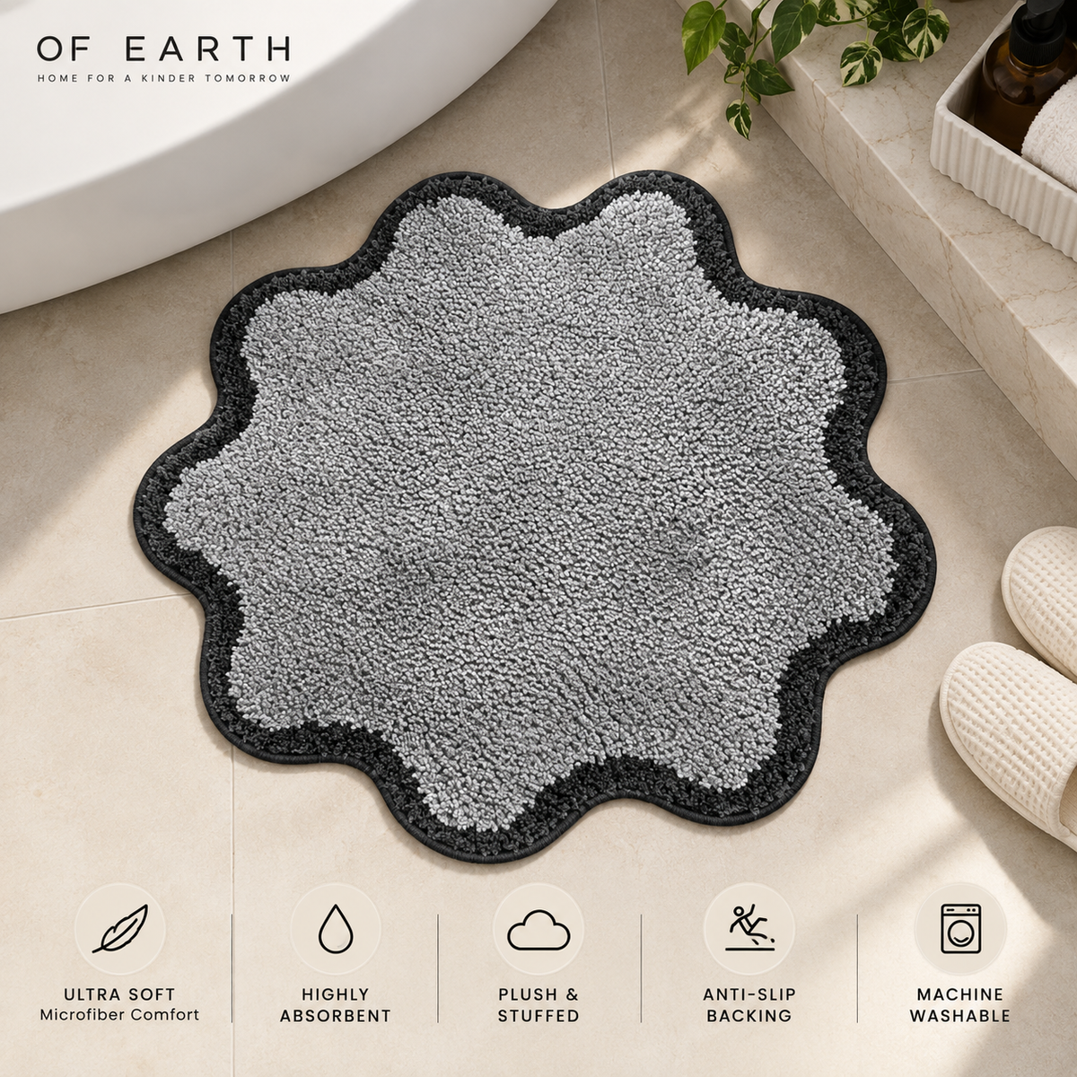 Shalmali Floor Bath Mat