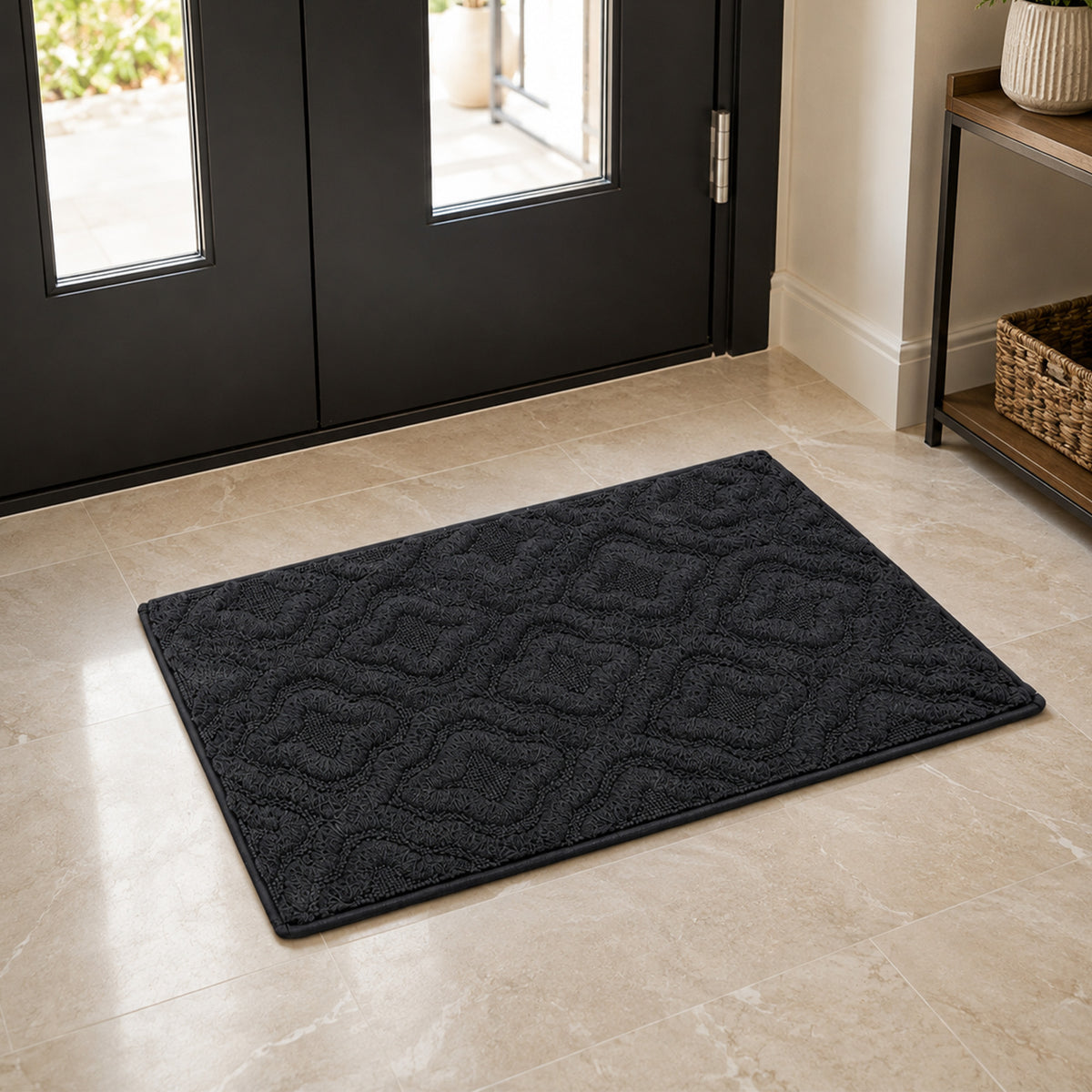 |Subah Floor Mat in Charcoal