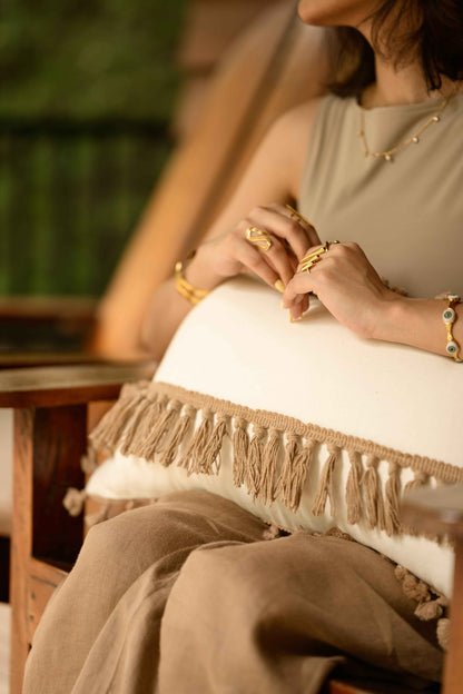 Tarang Cotton Cushion by Of Earth