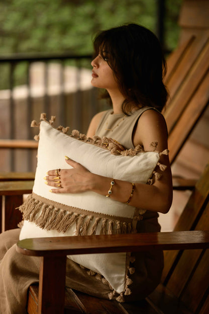 Umang Cotton Cushion by Of Earth